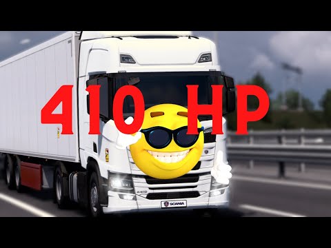 Euro Truck Simulator 2 SCANIA R410 drive ❤