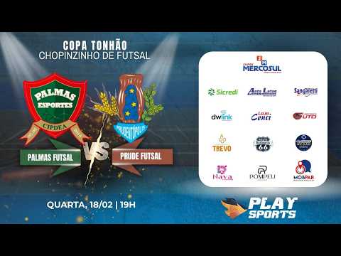1ª COPA TONHÃO 🔴🟢PALMAS X PRUDE🔵🟤