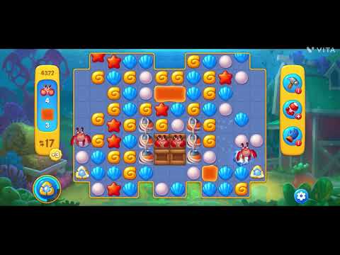 Level 4372 of fishdom