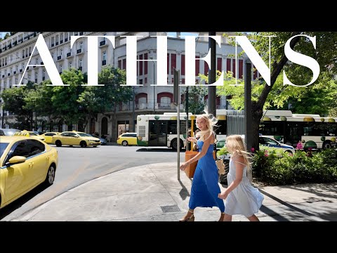 Athens Greece Walking Tour | Summer 2025
