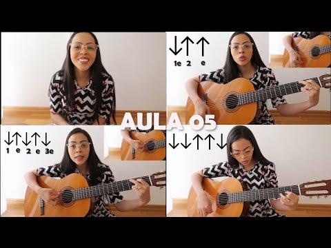 Aula de violão 05 - três batidas para tocar qualquer hino do hinário da ccb / básico do violão