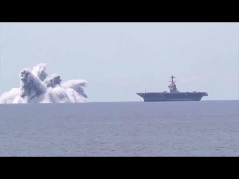 US-Navy testet Flugzeugträger mit Mega-Sprengung