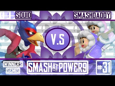 S@P9 #31 - Squid (Falco) VS Smashdaddy (Fox) - Winners Semis