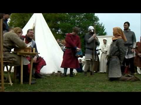 Historia Normannis at Whittington Castle 2014 - Shire Court