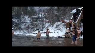 preview picture of video '2015 Polar Bear Dip in Steady Brook Newfoundland and Labrador'