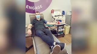 Donating Plasma For A Cause - June 16, 2021 - Micah Quinn