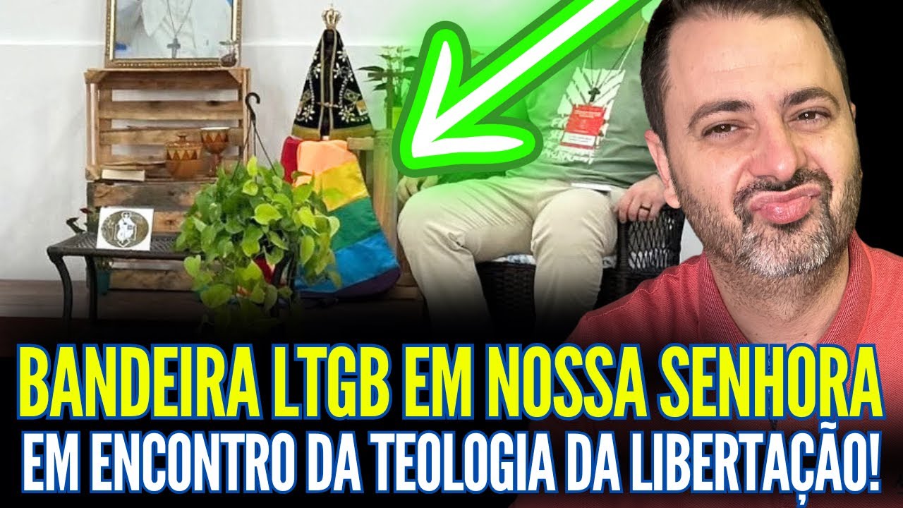 COISA MEDØNHA: TL COLOCOU A BANDEIRA LTGB EM NOSSA SENHORA!!