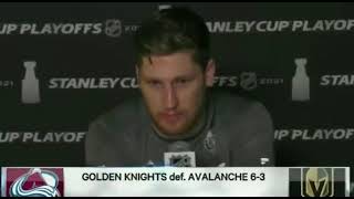 Reporter asks Nathan MacKinnon the stupidest quest