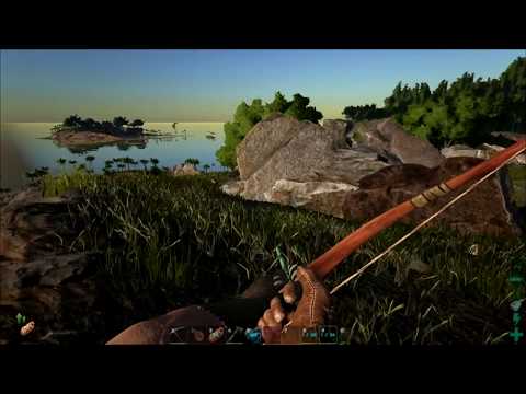Ark: Survival Evolved - Soloing the Ark! Ep5 - Taming a T-Rex!