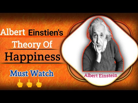 Albert Einstein Theory Of Happiness || Secret To Live A Happy Life || Theory Sold For $1.5 Million