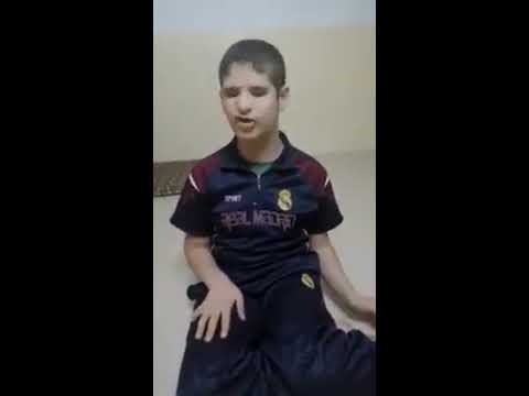 ⁣رغم الالم لكنه مبدع في حب الامام  الحسين عليه السلام