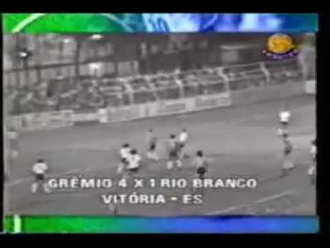 Rio Branco-ES 1 x 4 Grêmio - Campeonato Brasileiro 1976