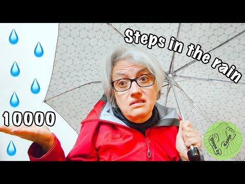 How to get your 10000 daily steps in the rain! #10000STEPS