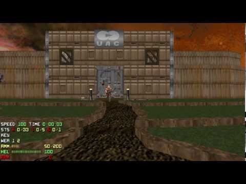 [Doom 2] NOVA: The Birth - Map01 "Outpost" - UV-Max in 1:01 by Veinen