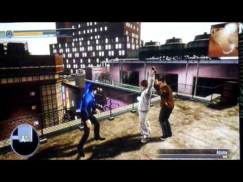 Yakuza 4 (a.k.a. 龍が如く4: 伝説を継ぐもの) - 4-Type Battle Demo