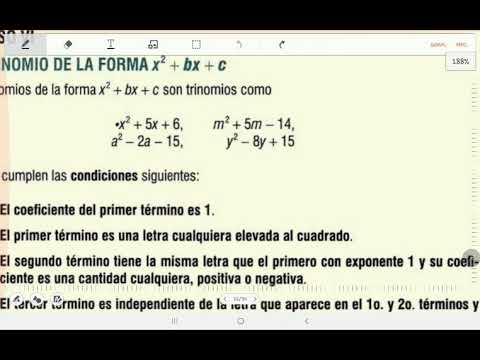 Trinomio x2+bx+c 1