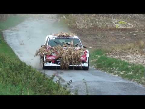 WRC Rallye d'Alsace 2012 - Crash, Novikov makes popcorn [HD] By Devillersvideo