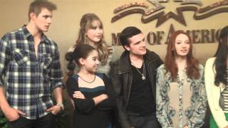 The Hunger Games cast at Mall of America