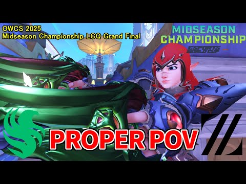 【Proper POV】Team Falcons vs ZETA DIVISION OWCS 2025 Midseason Championship LCQ Grand Final