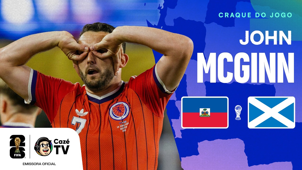 AUTOR DE UM GOL HISTÓRICO PARA O SEU PAÍS! TODOS OS LANCES DE MCGINN EM HAITI X ESCÓCIA | 1ª RODADA