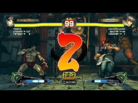 SSF4AE PSN Ranked  elwoodblues85 (Guy) vs. YAMOR (Fei Long) [HD]