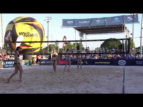 AVP NOLA 2022 | Cheng/Flint vs. Kraft/Stockman | Stadium Court | Pro Series