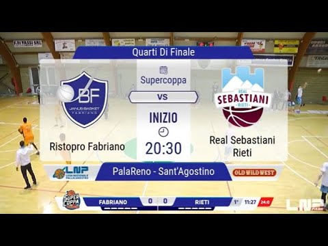 Quarti Final Eight Supercoppa 2020 - Ristopro Fabriano vs Real Sebastiani Rieti