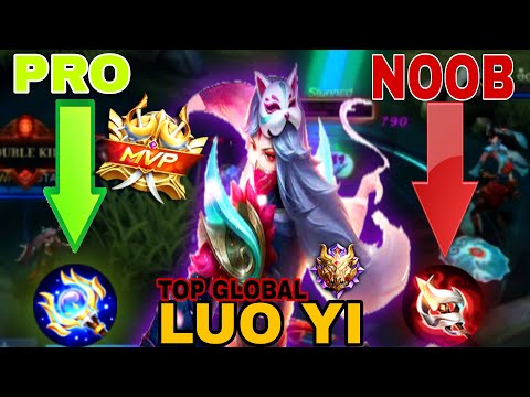 PRO BUILD LUO YI 2022 15 KILLS | LUO YI BEST BUILD 2022 | TOP GLOBAL LUO YI