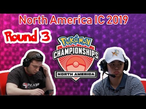 Round 3 David Carrer Vs Bingjie Wang - 2019 Pokémon North America International Championships VGC