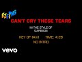 Garbage - Can't Cry These Tears (Karaoke)