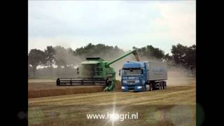 preview picture of video 'H.S. AGRI TRANSPORT - Tarweoogst 2012'