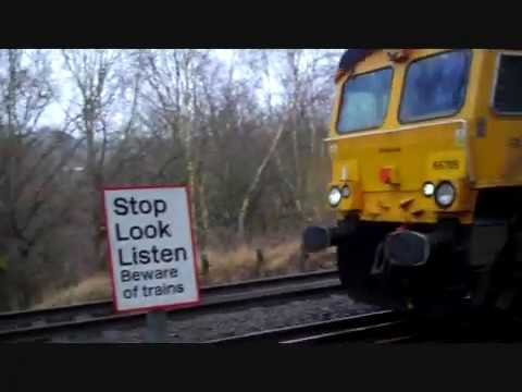 GBRF class 66 MSC livered  'sorrento' 66709