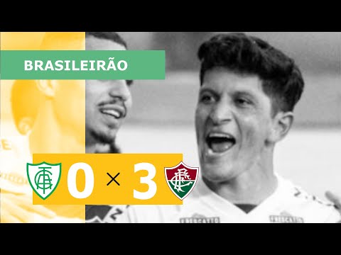 América-MG 0 x 3 Fluminense - Gols - 15/04 - Brasileirão 2023