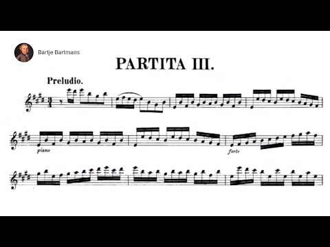 Bach - Violin Partita No. 3 in E major, BWV 1006 {Grumiaux}