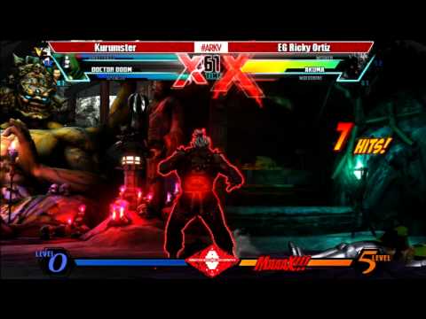 ARK V - Ultimate Marvel vs. Capcom 3 - Kurumster vs. EG Ricky Ortiz