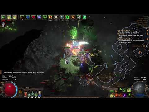 [PoE 3.20 SSFHC] Toxic rain Champion close call in Abyssal depths