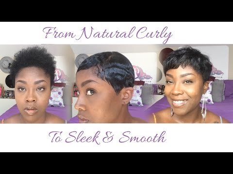 How to Mold and Wrap 3C Natural TWA