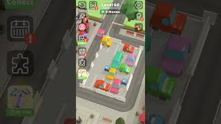 PARKING JAM 3D LEVEL-60 | PARKING JAM 3D #viral #gaming #mqehgaming #parkingjam3d #shorts