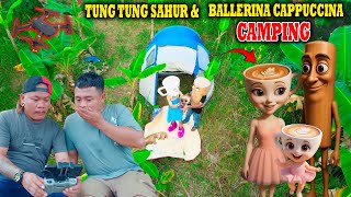 Download lagu Drone Captures Ballerina Family Cappuccina & Tung-Tung Camping In Real Life mp3