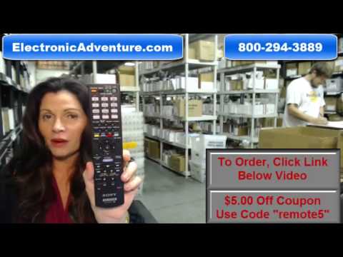 Sony Home Theater Remote-$5 Off Coupon Code RM-AAU071 Part 148761111 (BRAND NEW)