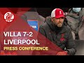 Aston Villa 7-2 Liverpool | Jurgen Klopp Press Conference