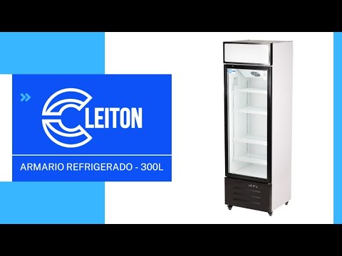 Armario Expositor Refrigerado 300 Litros 1 Puerta 'Cleiton'