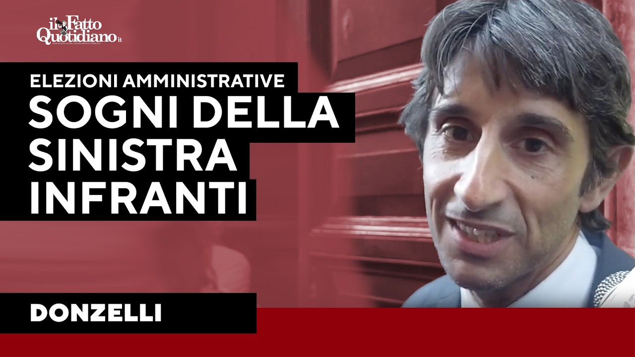 Donzelli: "I sogni della sinistra s’infrangono con la realtà dei fatti”