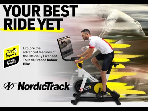 Dviratis treniruoklis NORDICTRACK TDF Limited Edition (2025) +DOVANA iFit virtualus treneris metams, vertė 229.99 € video