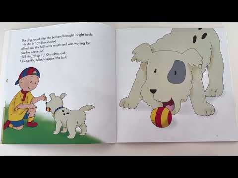 Caillou Walks His Dog