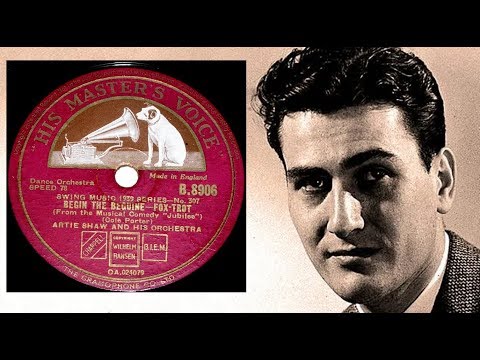 78 RPM – Artie Shaw & His Orchestra  – Begin The Beguine (1939)
