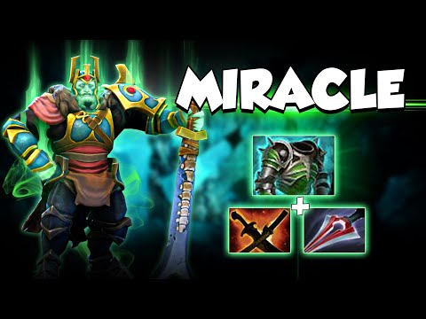 Miracle  Wraith King Immortal Skeleton Boss - Dota 2 Pro Highlights [ Watch & Learn]