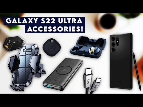 Top 9 Best Samsung Galaxy S22 Ultra ACCESSORIES! S22 & S22 PLUS ✅