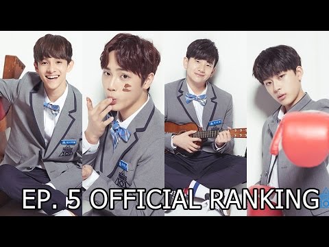 PRODUCE 101 S2 OFFICIAL RANKING (TOP 20) EP.5