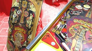 Deep Inspection Of A 1978 Bally Mata Hari PROTOTYPE Pinball Machine